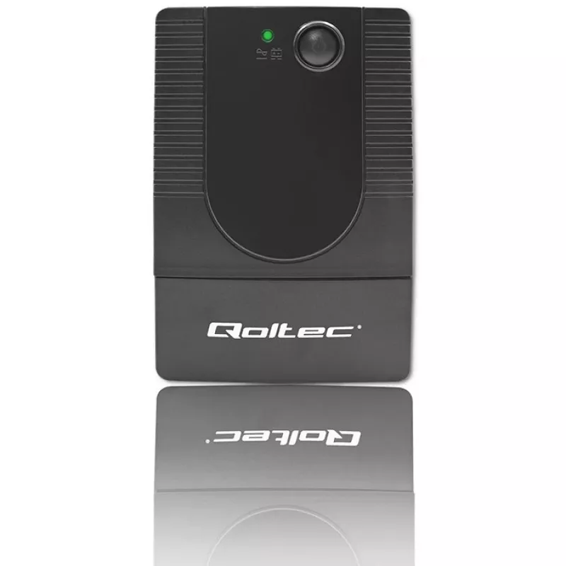 UPS Qoltec 53772 (fonte de alimentação ininterrupta) Line-Interactive 0,65 kVA 360 W 1 saída AC