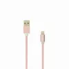 Sbox USB 2.0 8 Pin IPH7-RG dourado rosa