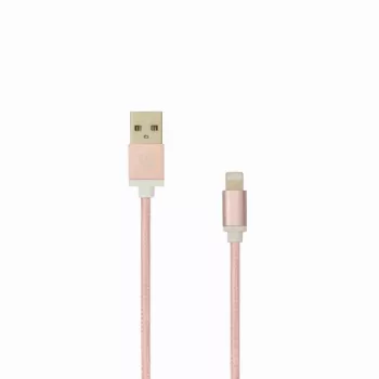 Sbox USB 2.0 8 Pin IPH7-RG dourado rosa