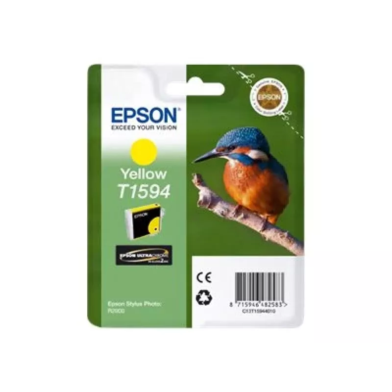 Tinteiro EPSON T1594 1 x 17 ml Ultrachrome Hi-Gloss2 Amarelo