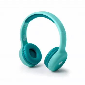Auscultadores/headset Muse M-215 BTB sem fios arco música Bluetooth azul
