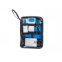 Conjunto de alicate de crimpar para cabos LANBERG NT-0302 — alicate RJ-45, punhos em plástico, bolsa de transporte, interruptor on/off, multicolor