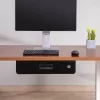 Gaveta de secretária MACLEAN MC-461 design ergonómico compacto, montagem fácil, acessório para secretária