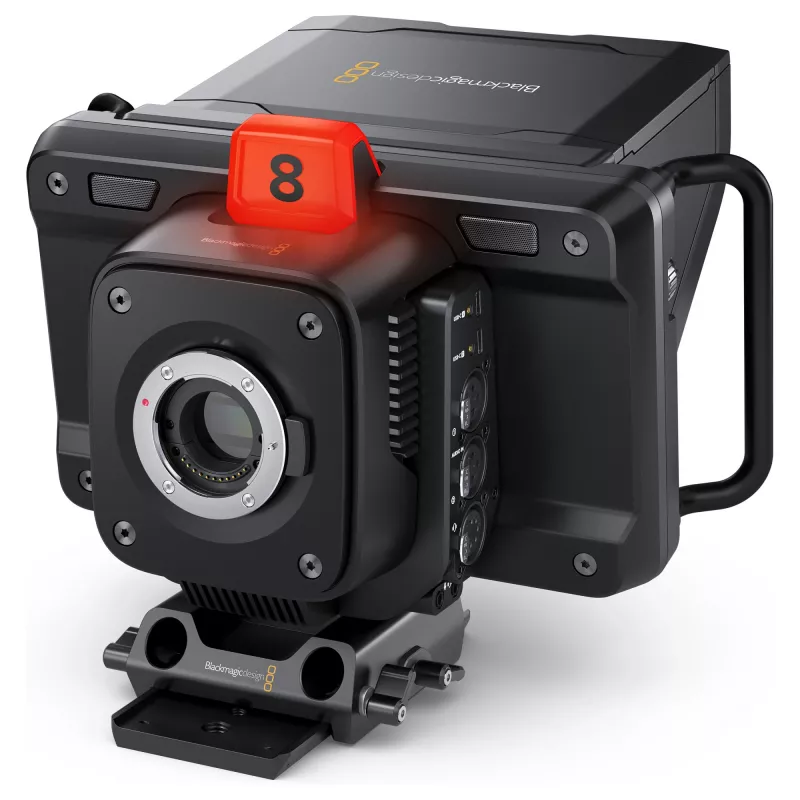 Blackmagic Studio Camera 4K Pro - Câmara de vídeo - 4K / 60 fps - apenas corpo - Unidade de estado sólido (SSD)