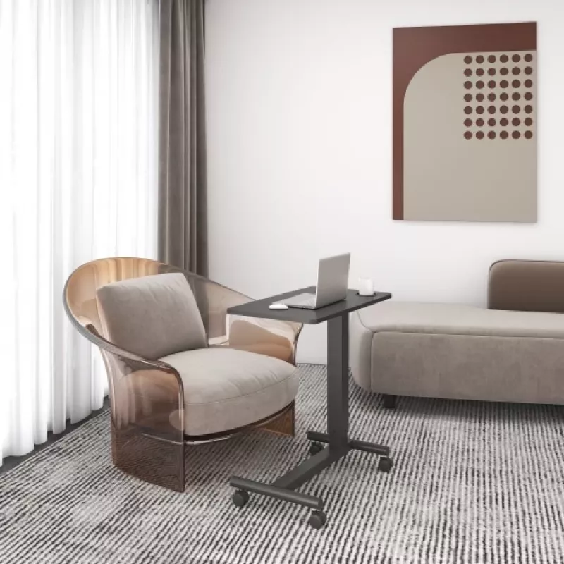 Mesa de altura ajustável up up Forseti B-1-20TMF preto – secretária de altura ajustável