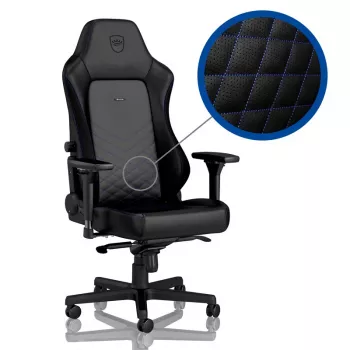 Cadeira gaming noblechairs HERO - preta/azul