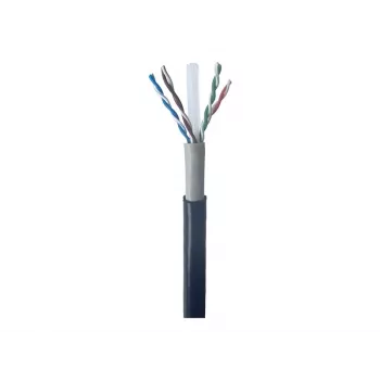 Cabo LAN exterior Gembird CAT6 UTP maciço 305 m preto