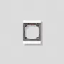 Siedle MR 611-1/1-0 W - Aro - Branco - Siedle - Zinco - 99,5 mm - 27 mm (200015589-00)