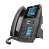 Telefone IP Fanvil X5U preto 16 linhas LCD Wi-Fi telefone com fio