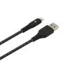 Cabo de dados USB para Lightning Tellur TLL155481 2,4 A 1 m nylon preto