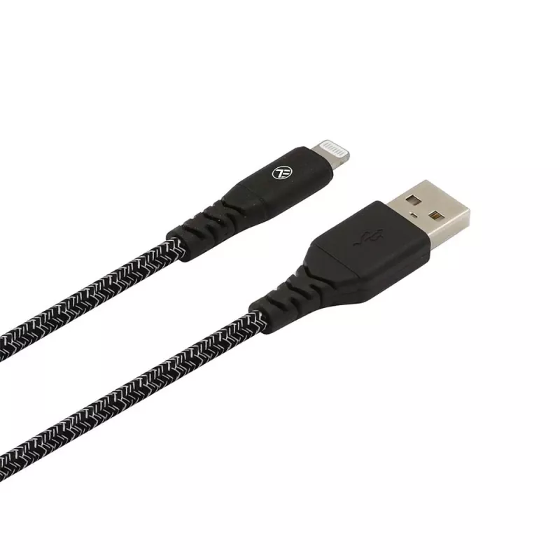 Cabo de dados USB para Lightning Tellur TLL155481 2,4 A 1 m nylon preto