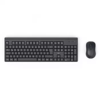 Conjunto de teclado e rato WKM-100 preto
