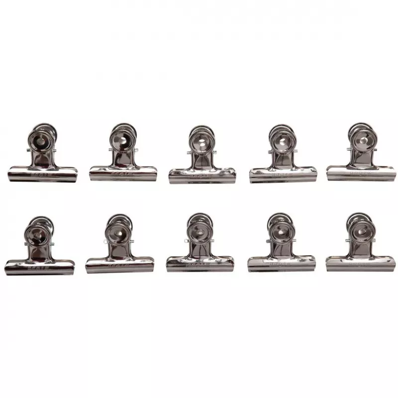 MAUL mola em metal, cor: níquel, largura: 50 mm capacidade de aperto: 20 mm, embalagem de autosserviço (21750-96)