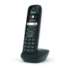 Telefone analógico/DECT Gigaset AS690HX Auscultador sem fios com identificação de chamadas Preto