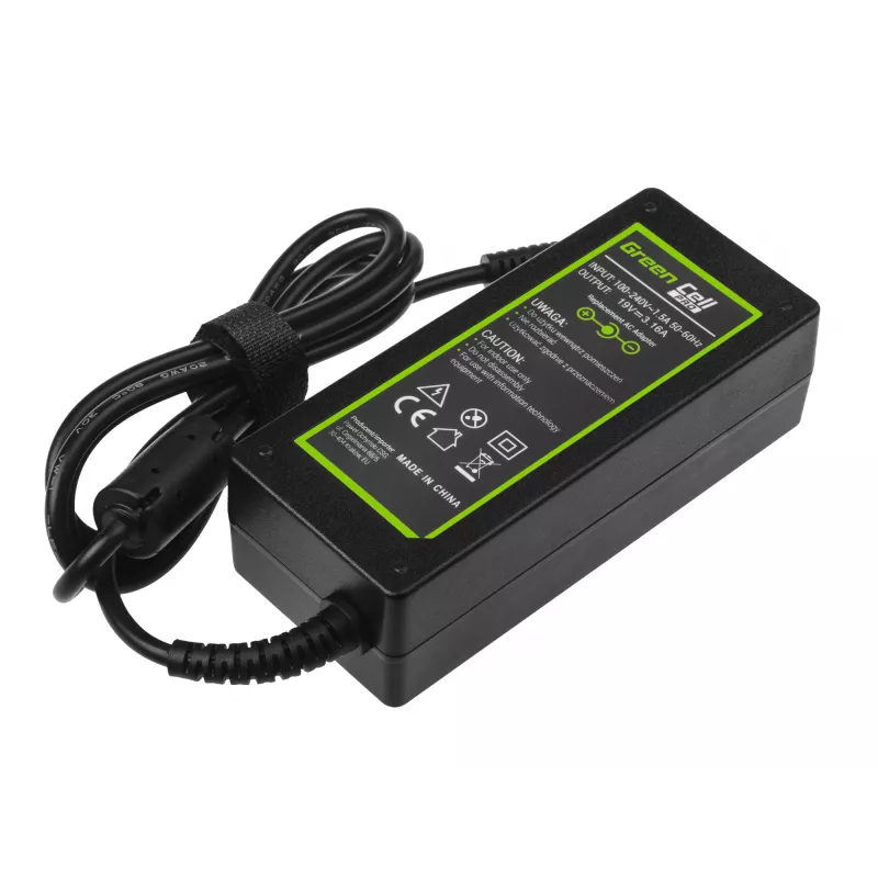 Fonte de alimentação/transformador Green Cell AD20P interior 60 W preto