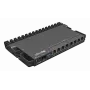 Router com fios MikroTik RB5009UPR+S+IN — 8x portas RJ-45 PoE, 2,5GbE, slot SFP+, RouterOS