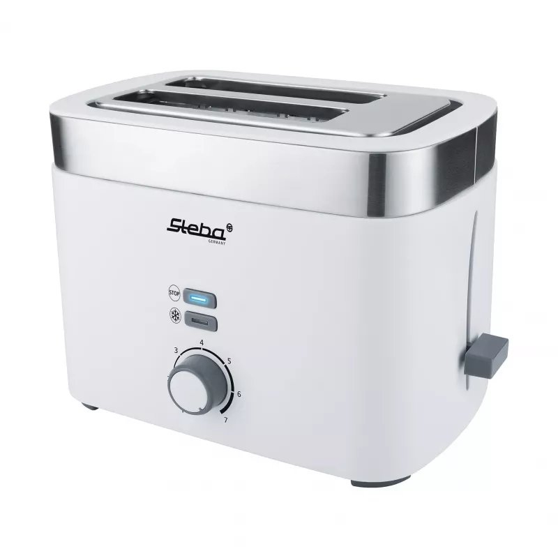 Torradeira Steba TO 10 BIANCO 2 fatias 930 W prateado branco