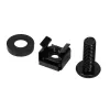Conjunto de parafusos LOGILINK AC116 — 50 parafusos pretos para acessórios de rack