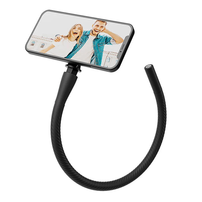 Suporte flexível para telefone Telesin P3-FM-01 — ângulo ajustável, leve, preto
