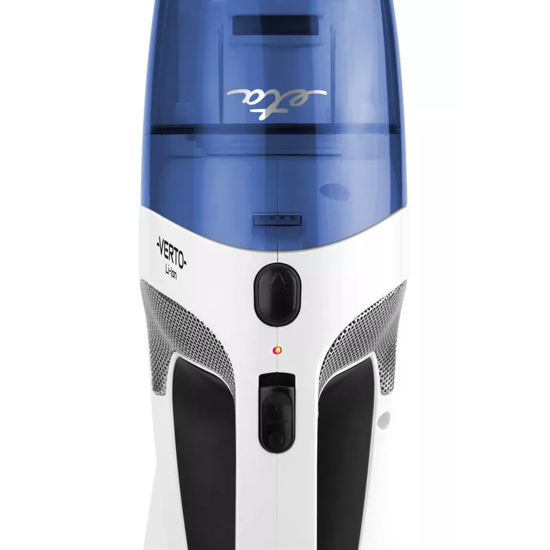 ETA Verto ETA144290000 aspirador de mão sem fios, 7,2 V, a seco e a húmido, HEPA, 0,5 l, autonomia de 15 min, branco/azul