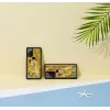 Capa de proteção iKins para Samsung Galaxy Note 20 – design Kiss preto