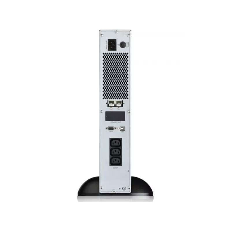 PowerWalker VFI 1000CRM LCD UPS fonte de alimentação ininterrupta (UPS) dupla conversão (Online) 1 kVA 800 W 3 saídas AC
