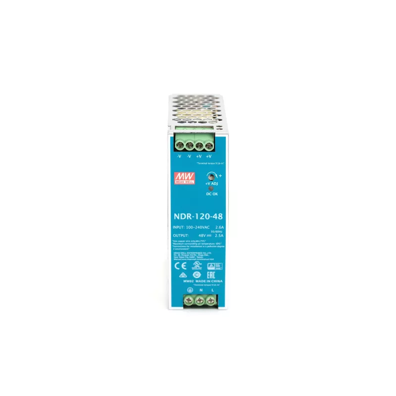 Fonte de alimentação industrial Digitus DN-PWR12048 48V DC 120W