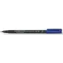 Marcador permanente Staedtler 318-3 ponta redonda azul 10 unid.