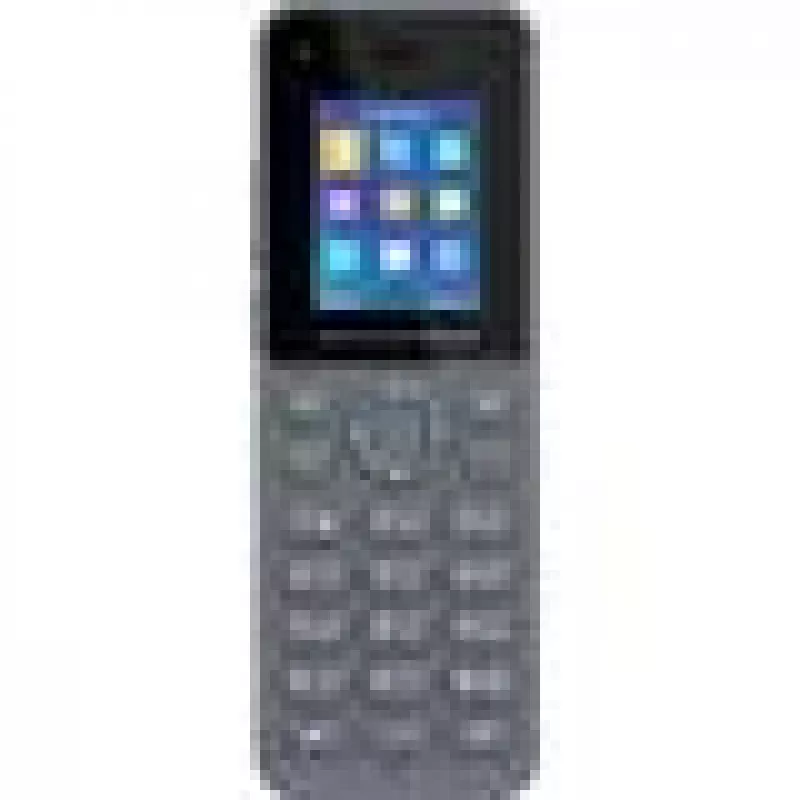Grandstream DP725 auscultador sem fios DECT HD, ecrã TFT a cores de 1,8 polegadas, 20 contas/linhas SIP, push-to-talk, cinzento