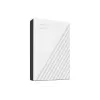 WD My Passport WDBR9S0060BWT - disco - encriptado - 6TB - externo (portátil) - USB 3,2 Gen 1 - AES de 256 bits - branco (WDBR9S0060BWT-WESN)