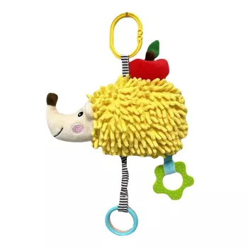 Caixa de música TULILO Hedgehog 9397, 18 cm brinquedo musical de corda para o quarto das crianças