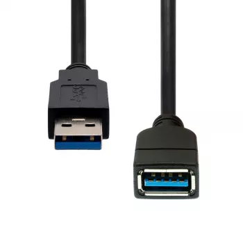 Cabo de extensão USB ProXtend USB3AAF-001 3.2 Gen1, 1 m, conector fêmea USB-A para conector macho USB-A