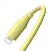 Cabo USB para Lightning Tellur T-MLX46884 3A 1m amarelo
