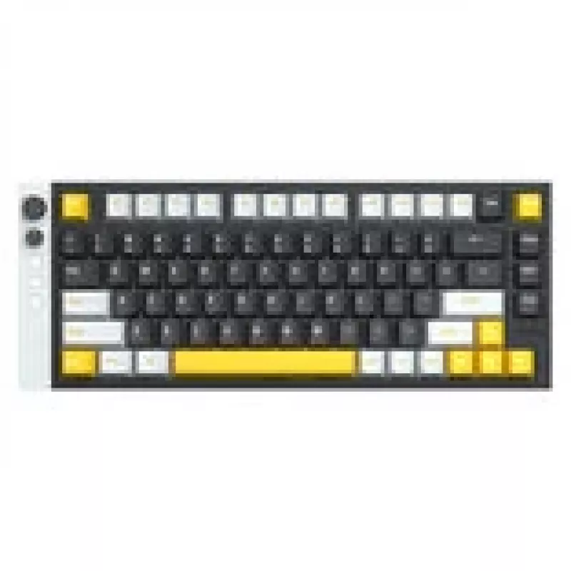 Lamzu Jet75 teclado de gaming, switches magnéticos Jade, RGB - preto