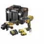 DeWALT conjunto de ferramentas com bateria 18V – conjunto de perfuração e lixagem