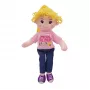 Boneca de pano TULILO Olivia 40 cm — brinquedo macio de pano, adequado para crianças