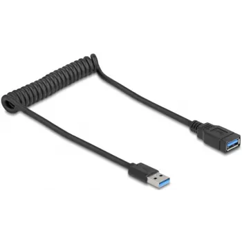 Cabo USB DeLOCK 90367 0,6 m USB A preto