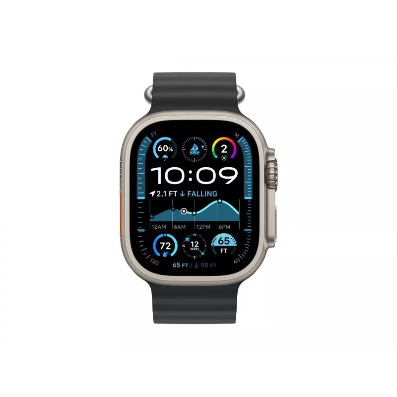 Apple Watch Ultra 2 GPS + Cellular 49mm Caixa de titânio preta com preto