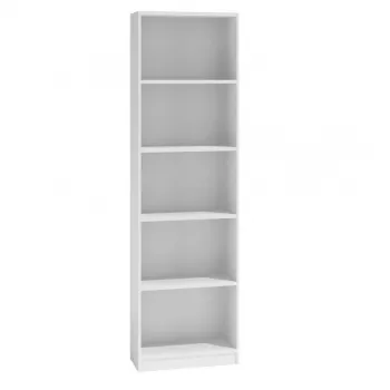 Estante de escritório Topeshop R40 BIEL 5 prateleiras branco