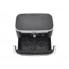 Fritadeira de ar quente dupla de 10,4 L Ninja AF500EU, autónoma, 2470 W, preto, aço inoxidável