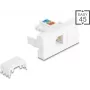 Módulo DELOCK Easy 45 RJ12 conector fêmea LSA UTP Branco 90897 – Módulo Keystone RJ12, conector LSA, UTP