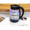 Lafe Essential XL CEG016 chaleira elétrica de vidro, 2 l, 2200 W, preta