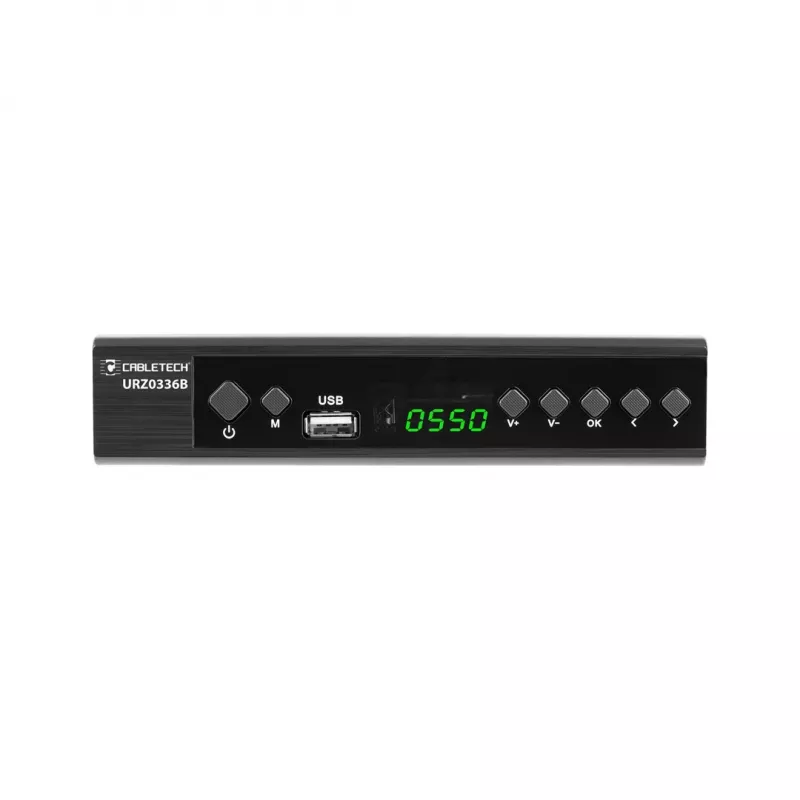 Cabletech URZ0336C sintonizador / descodificador DVB-T2, H.265 HEVC