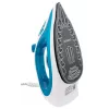 Ferro a vapor Esperanza EHI002 Slider, 2200 W, base cerâmica, vapor vertical, branco/azul
