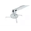 Suporte de parede AVTEK WallMount Next 1200 — aço, branco, telescópico, rotação 360°, inclinação ±42°, carga máxima 20 kg