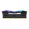 DIMM 32 GB DDR5-6000 (2x 16 GB) Dual-Kit, memória preta, FF3D532G6000HC38ADC01, Delta RGB, INTEL XMP