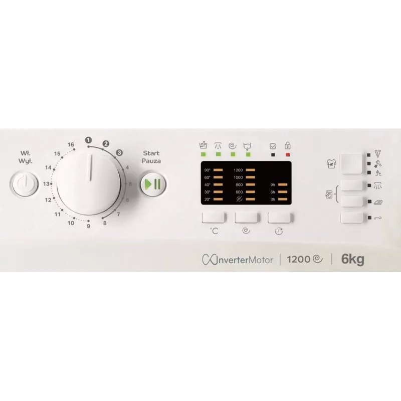 Máquina de lavar Indesit MTWSA 61294 W PL 1200 rpm 6 kg