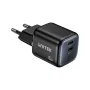 Carregador de parede Unitek 2x GaN 45W — 2× USB‑C PD 3.0 e carregamento rápido QC