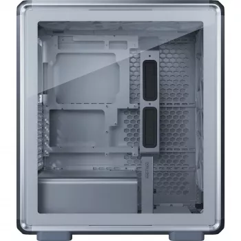 Caixa de PC Cooler Master MasterFrame 500 Mesh, Midi-Tower, E-ATX, vidro temperado – prateado