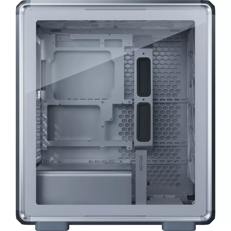 Caixa de PC Cooler Master MasterFrame 500 Mesh, Midi-Tower, E-ATX, vidro temperado – prateado